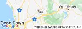Paarl map